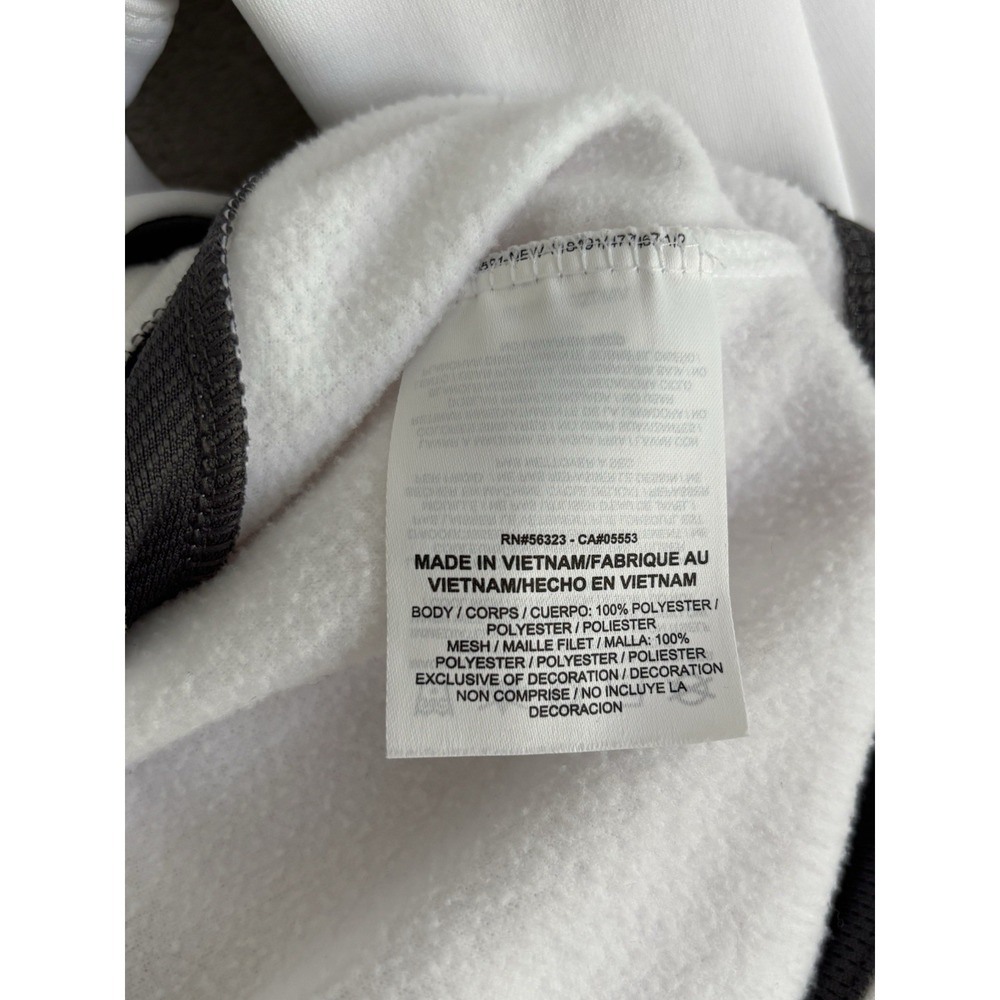 Nike Golf Therma Fit 1/4 Zip Pullover Jacket Men's XXL White Black Fleece 0773 - Picture 4 of 6